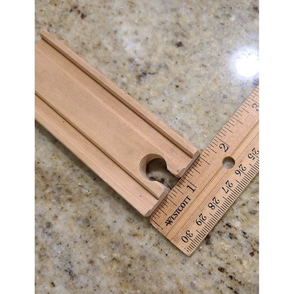 4.25" Straight Track Lot of 4. Brio Thomas Compatable. Female Male - Picture 6 of 7